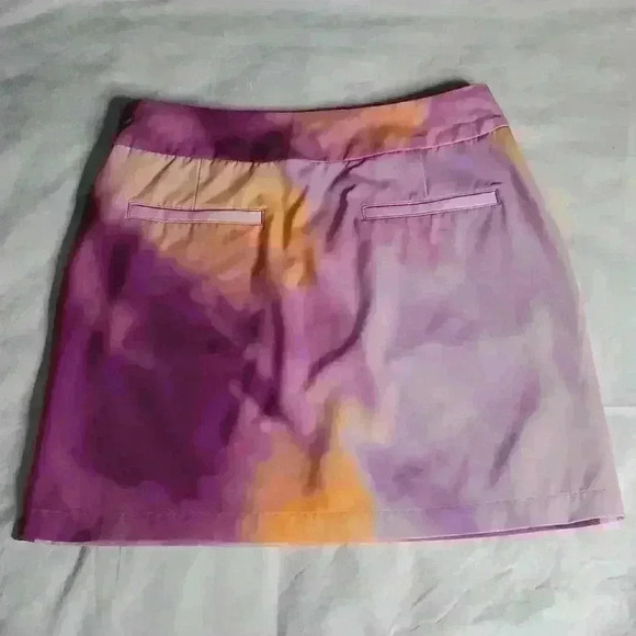 Nike Golf Tour Performance Dri-Fit Rainbow Sherbet Skirt sz 4 - Picture 5 of 10